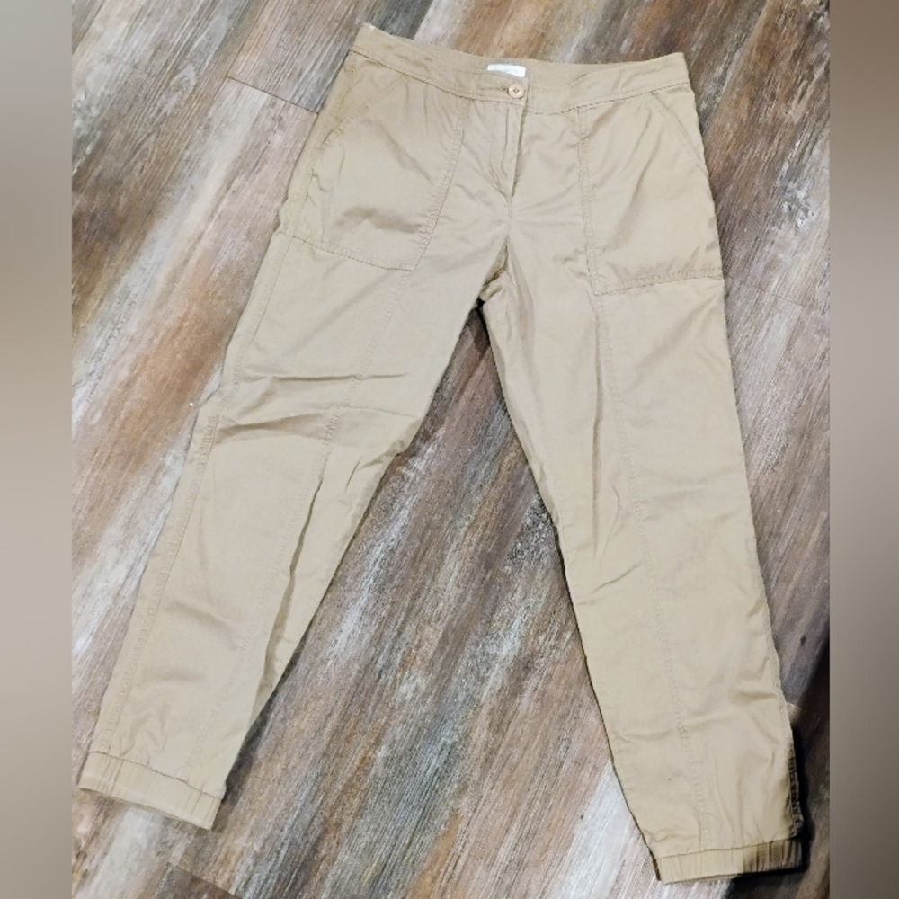 Garnet Hill Khaki Trousers